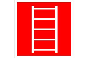 F03 Пожарная лестница (фотолюминесцентный знак)